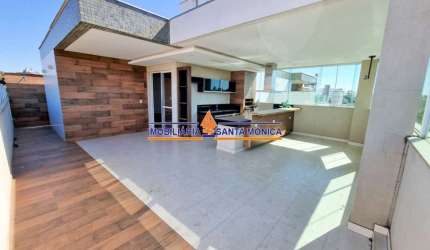 Cobertura com 4 quartos à venda em Itapoã, Belo Horizonte  por R$ 1.289.000