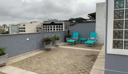 Cobertura Rua Guapeni, Tijuca. 321m, 4 quartos com 2 vagas.