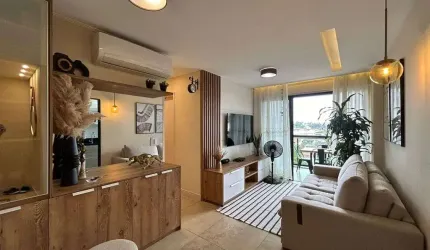 Scenarium, 3 quartos com 78m, varanda e vaga. Móveis planejados e lazer completo