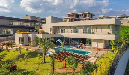 Casa com 4 dormitórios à venda, 646 m² por R$ 9.870.000 - Condomínio Campo de Toscana - Vinhedo/SP