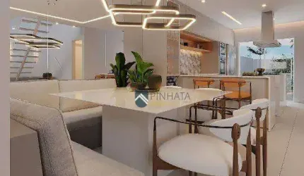 Casa com 3 dormitórios à venda, 97 m² por R$ 860.000 - Bosque - Vinhedo/SP
