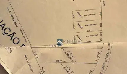 Terreno à venda, 3245 m² por R$ 1.550.000,00 - Monte Alegre - Vinhedo/SP