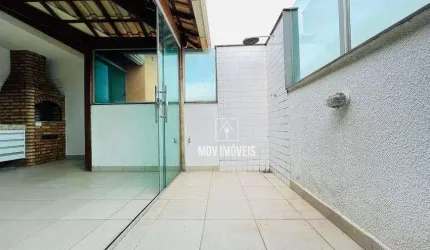 Cobertura com 2 dormitórios à venda, 55 m² por R$ 380.000,00 - Parque Leblon - Belo Horizonte/MG