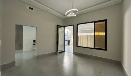 Casa Nova com 3 Quartos e 2 Banheiros à Venda, 135 m² - Jardim Residencial Nova Veneza
