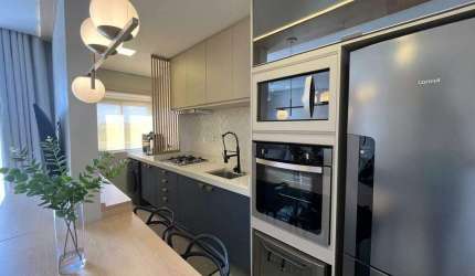 Apartamento de 2 Dormitórios com Marcenaria Sofisticada no Villa Helvétia, Indaiatuba/SP