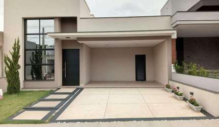 Casa a venda com 3 quartos sendo 1 suíte no condomínio Milano - Indaiatuba