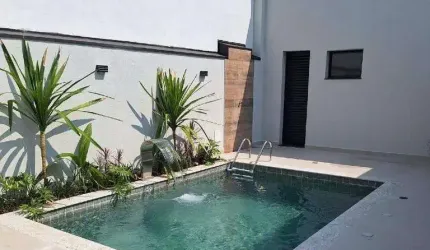 Casa térrea com piscina a venda no Condomínio Piemonte em Indaiatuba