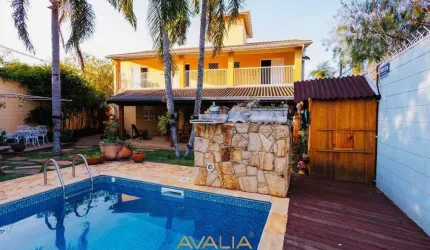 Casa à venda, 5 quartos, 5 suítes, 4 vagas, Parque São Lourenço - Indaiatuba/SP