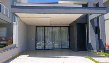 Casa em condomínio à venda, 3 quartos, 3 suítes, 4 vagas, Jardim Bréscia - Indaiatuba/SP