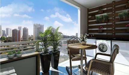 Studio com 1 dormitório à venda, 39 m² por R$ 392.500,00 - Centro - Guarulhos/SP