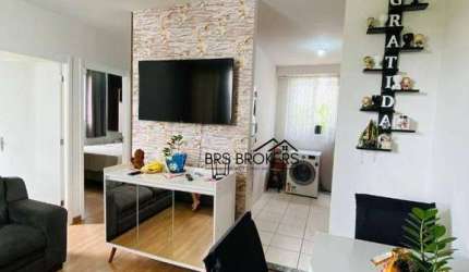 Apartamento com 2 dormitórios à venda, 44 m² por R$ 195.000 - Jardim São Domingos - Guarulhos/SP
