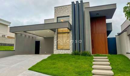 Casa com 3 dormitórios à venda, 160 m² por R$ 1.180.000,00 - Condomínio Terras do Vale - Caçapava/SP