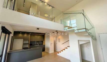 Apartamento Duplex com 1 dormitório à venda, 94 m² por R$ 958.000,00 - Jardim Aquarius - São José dos Campos/SP