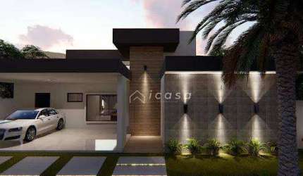 Casa com 3 dormitórios à venda, 250 m² por R$ 1.330.000,00 - Condomínio Residencial Ecopark Bourbon - Caçapava/SP