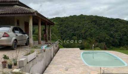 Chácara com 2 dormitórios à venda, 1750 m² por R$ 790.000,00 - Luiz Carlos - Guararema/SP