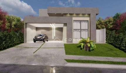 Casa com 3 dormitórios à venda, 150 m² por R$ 960.000,00 - Condomínio Terras do Vale - Caçapava/SP