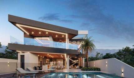 Sobrado com 5 dormitórios à venda, 392 m² por R$ 3.459.000,00 - Condomínio Residencial Jaguary - São José dos Campos/SP