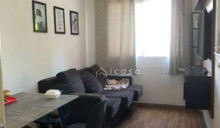 Apartamento com 2 dormitórios à venda, 48 m² por R$ 220.000,00 - Parque Senhor do Bonfim - Taubaté/SP