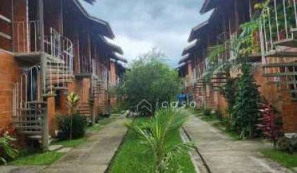 Village com 2 dormitórios à venda, 56 m² por R$ 371.000,00 - Praia do Sapê - Ubatuba/SP