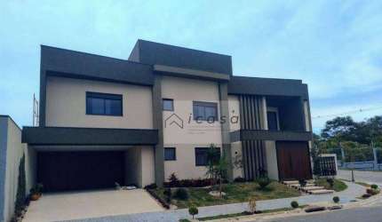 Sobrado com 4 dormitórios à venda, 310 m² por R$ 1.990.000,00 - Condominio Residencial Malibu - Caçapava/SP