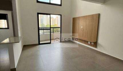 Loft com 1 dormitório, 78 m² - venda por R$ 999.000,00 ou aluguel por R$ 5.253,01/mês - Jardim Aquarius - São José dos Campos/SP