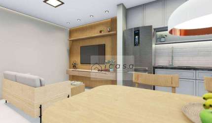 Cobertura com 2 dormitórios à venda, 70 m² por R$ 669.725,43 - Perequê-Açu - Ubatuba/SP