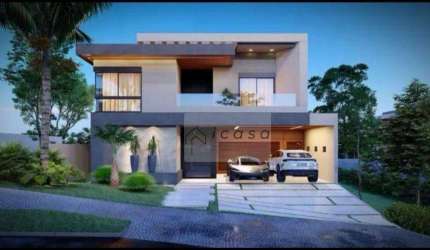 Sobrado com 3 dormitórios à venda, 283 m² por R$ 2.862.000,00 - Recanto dos Eucaliptos - São José dos Campos/SP