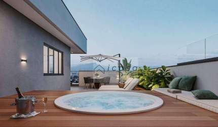 Cobertura com 2 dormitórios à venda, 138 m² por R$ 986.000,00 - Praia das Palmeiras - Caraguatatuba/SP