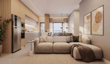 Apartamento com 2 dormitórios à venda, 69 m² por R$ 472.000,00 - Praia das Palmeiras - Caraguatatuba/SP