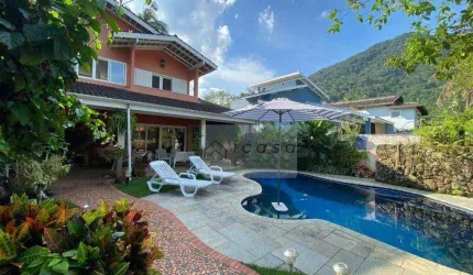 Sobrado com 4 dormitórios à venda, 282 m² por R$ 3.600.000,00 - Pedra Verde (Domingas Dias) - Ubatuba/SP