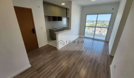 Apartamento com 3 dormitórios para alugar, 75 m² por R$ 3.938,00/mês - Villa Branca - Jacareí/SP