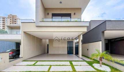 Sobrado com 3 dormitórios à venda, 191 m² por R$ 1.250.000,00 - Bosque dos Manacas - Jacareí/SP