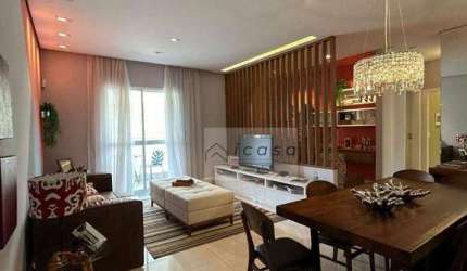 Apartamento com 3 dormitórios à venda, 83 m² por R$ 585.000,00 - Pagador de Andrade - Jacareí/SP