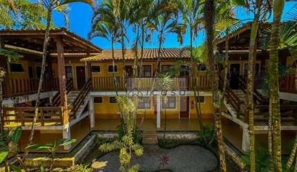 Hotel com 26 dormitórios à venda, 1900 m² por R$ 7.000.000,00 - Lázaro (Praia Domingos Dias) - Ubatuba/SP