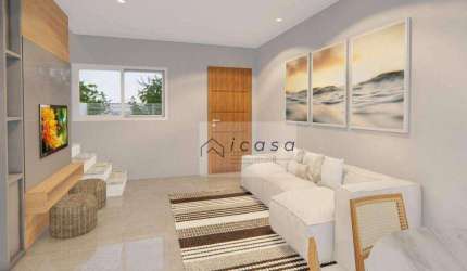 Sobrado com 2 dormitórios à venda, 80 m² por R$ 399.000,00 - Massaguaçu - Caraguatatuba/SP