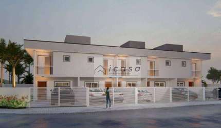 Sobrado com 2 dormitórios à venda, 70 m² por R$ 440.000,00 - Massaguaçu - Caraguatatuba/SP