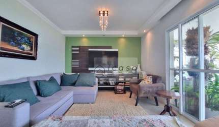 Apartamento com 4 dormitórios à venda, 190 m² por R$ 2.200.000,00 - Jardim Aquarius - São José dos Campos/SP