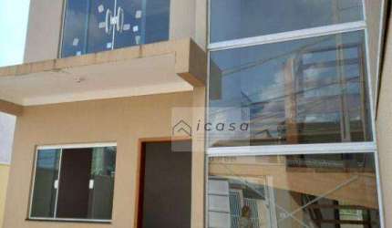 Sobrado com 3 dormitórios à venda, 70 m² por R$ 426.000,00 - Residencial Borda Do Campo - Caçapava/SP