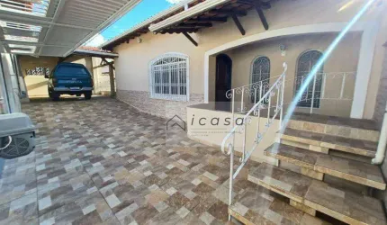 Casa com 3 dormitórios para alugar, 237 m² por R$ 4.489,66/ano - Vila Resende - Caçapava/SP