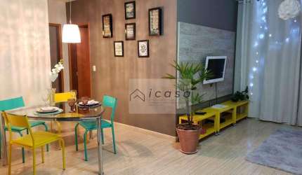 Apartamento com 2 dormitórios à venda, 62 m² por R$ 320.000,00 - Vila São Bento - São José dos Campos/SP
