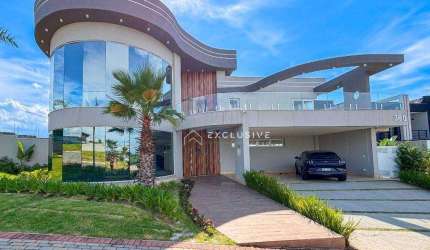 Sobrado com 4 dormitórios à venda, 450 m² por R$ 3.500.000,00 - Condomínio Residencial Eco Park Bourbon - Caçapava/SP