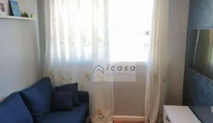 Apartamento com 2 dormitórios à venda, 48 m² por R$ 375.000,00 - Jardim Satélite - São José dos Campos/SP