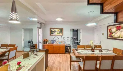 Cobertura com 3 dormitórios, 174 m² - venda por R$ 1.065.000,00 ou aluguel por R$ 6.605,00/mês - Floradas de São José - São José dos Campos/SP