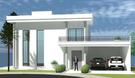 Sobrado com 3 dormitórios à venda, 230 m² por R$ 1.200.000,00 - Condomínio Terras do Vale - Caçapava/SP