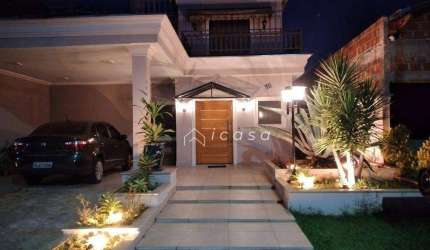 Sobrado com 3 dormitórios à venda, 184 m² por R$ 790.000,00 - Village das Flores - Caçapava/SP