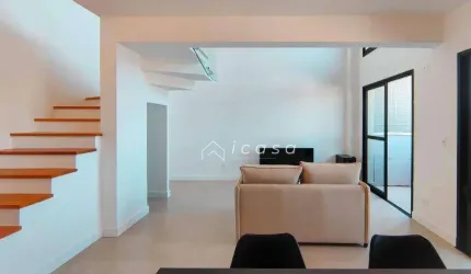 Apartamento Duplex com 1 dormitório à venda, 92 m² por R$ 1.277.000,00 - Jardim Aquarius - São José dos Campos/SP