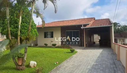 Casa de Esquina com 3 dorm. (1 suíte) à venda, 110 m² por R$ 450.000 - Nova Brasília - Joinville/SC