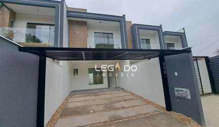 Sobrado Alto Padrão c/ 3 dorm. (1 suíte) à venda, 115 m² por R$ 599.000 - Bom Retiro - Joinville/SC