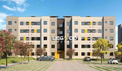Apartamento com 2 dormitórios à venda, 42 m² por R$ 272.261,00 - Vila Nova - Joinville/SC