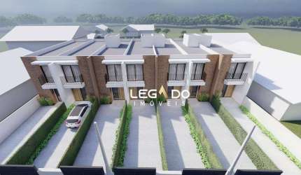 Casa com 2 dormitórios à venda, 96 m² por R$ 646.350,77 - Boa Vista - Joinville/SC